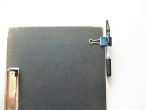 牛革ペンクリップ